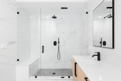 Sleek Shower Enclosure